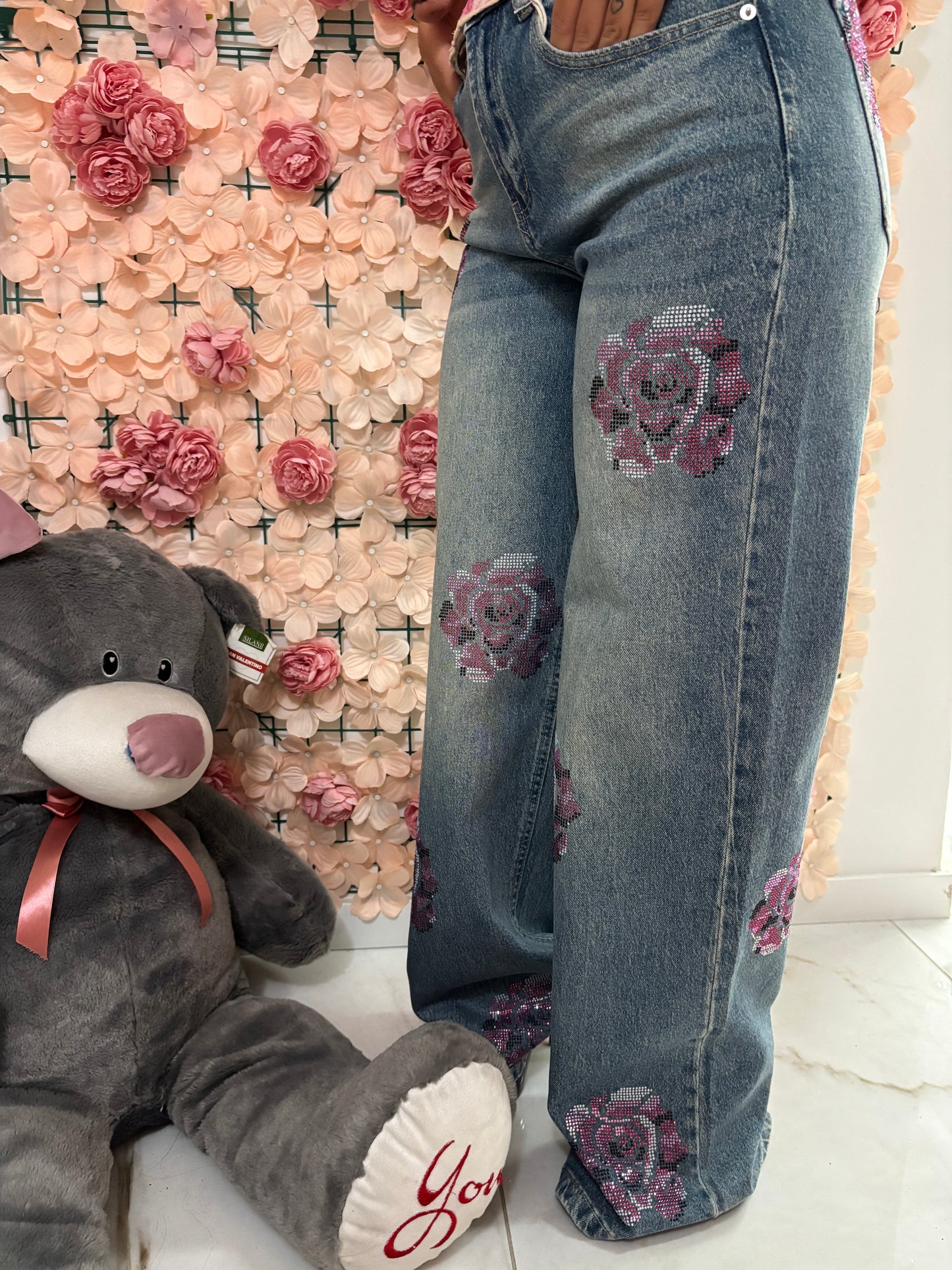 Jeans Flowers