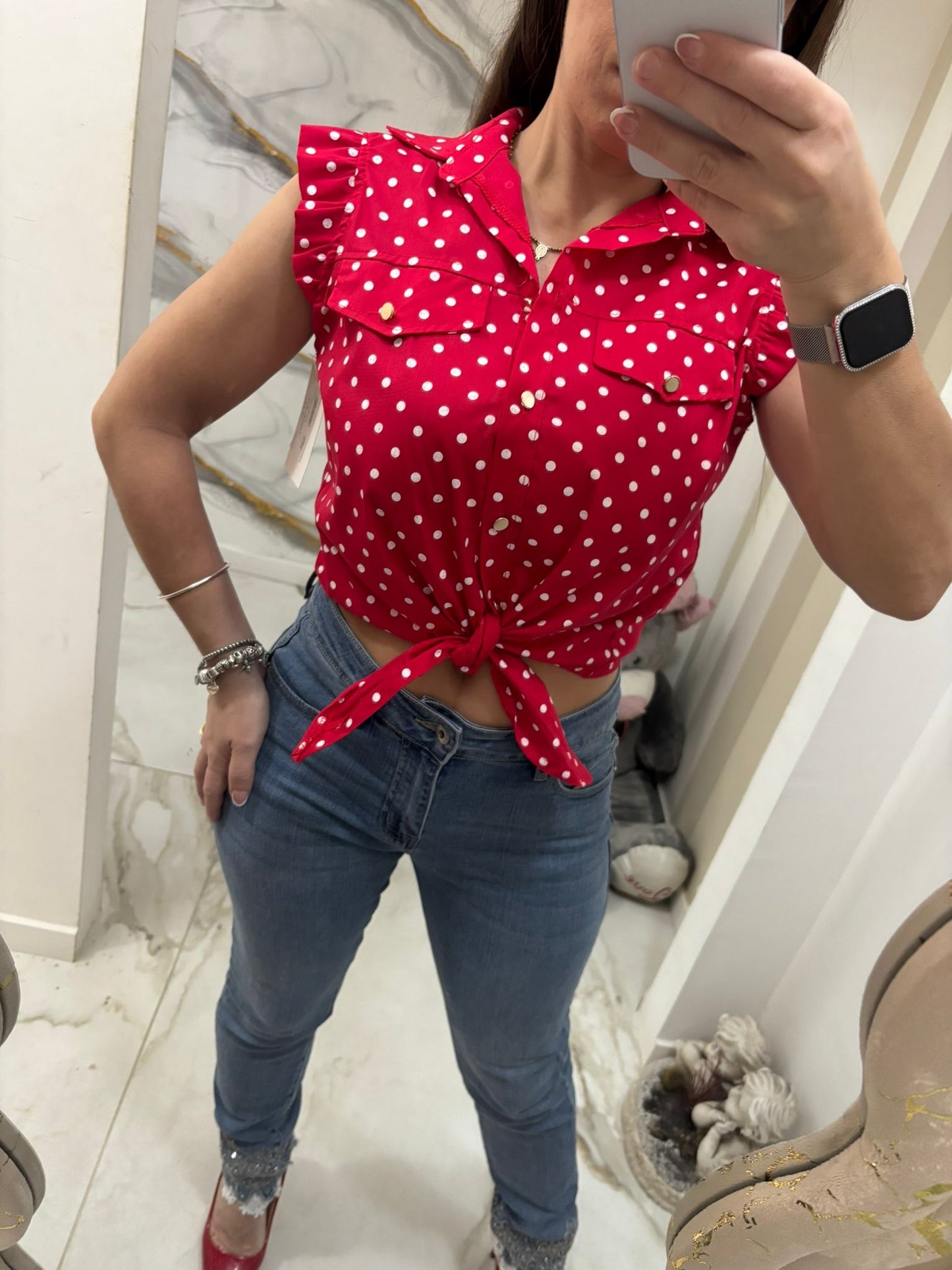 Camicetta Pois