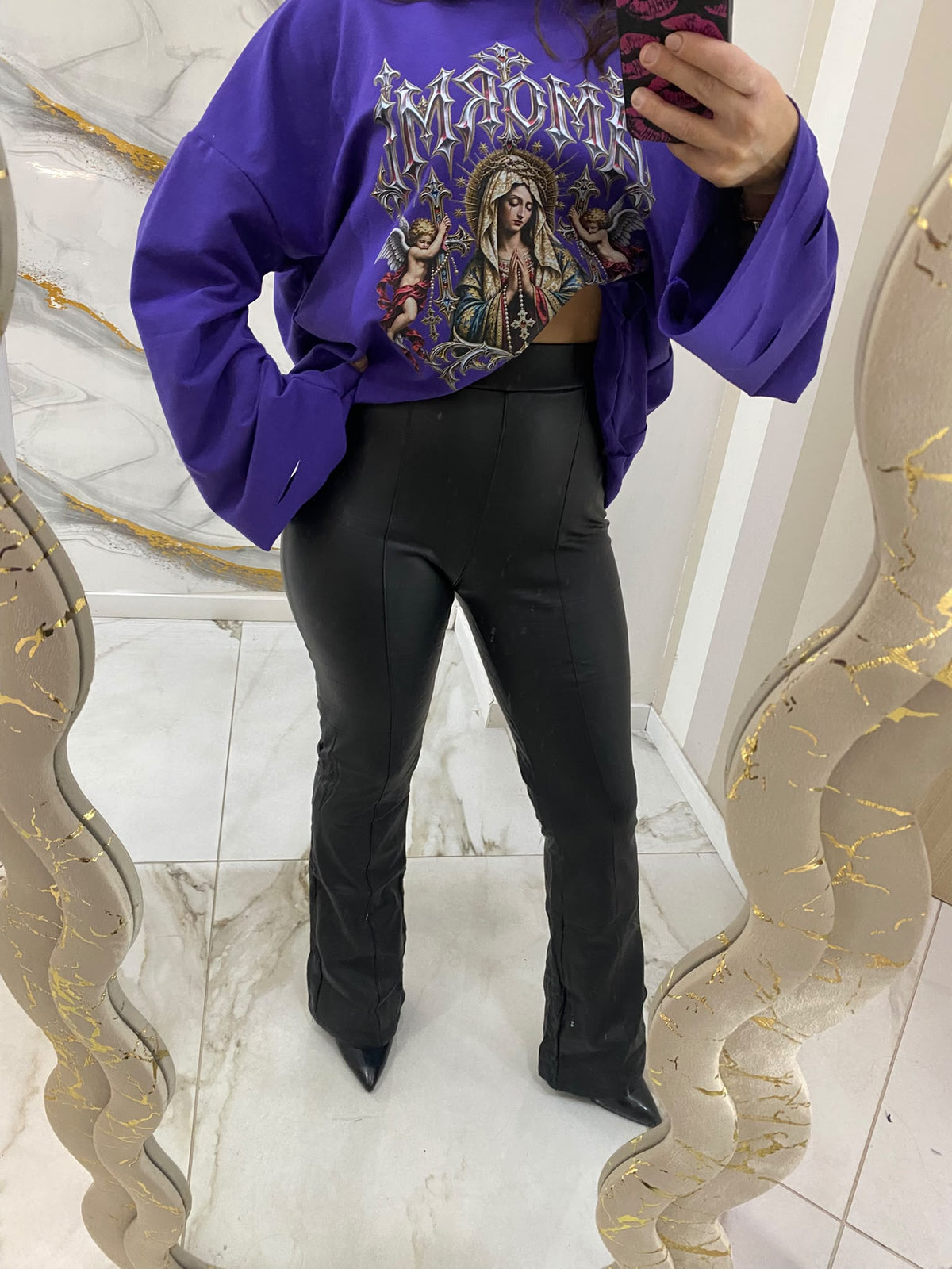 Pantalone Ecopelle