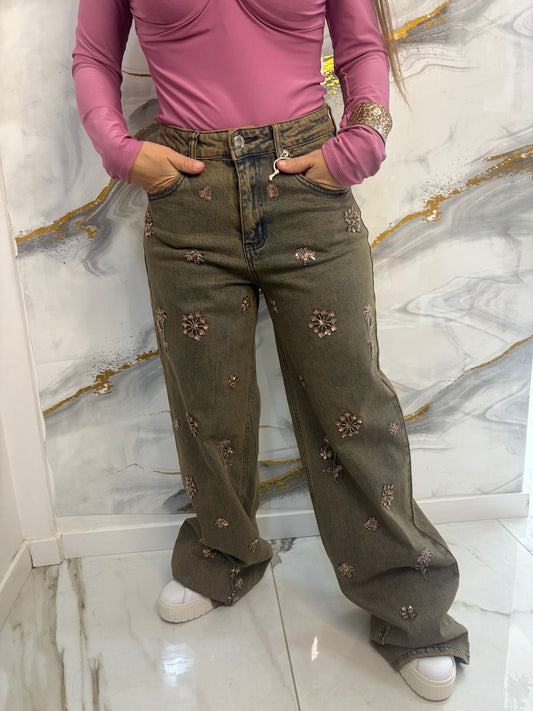 Jeans Rose Sabbiato