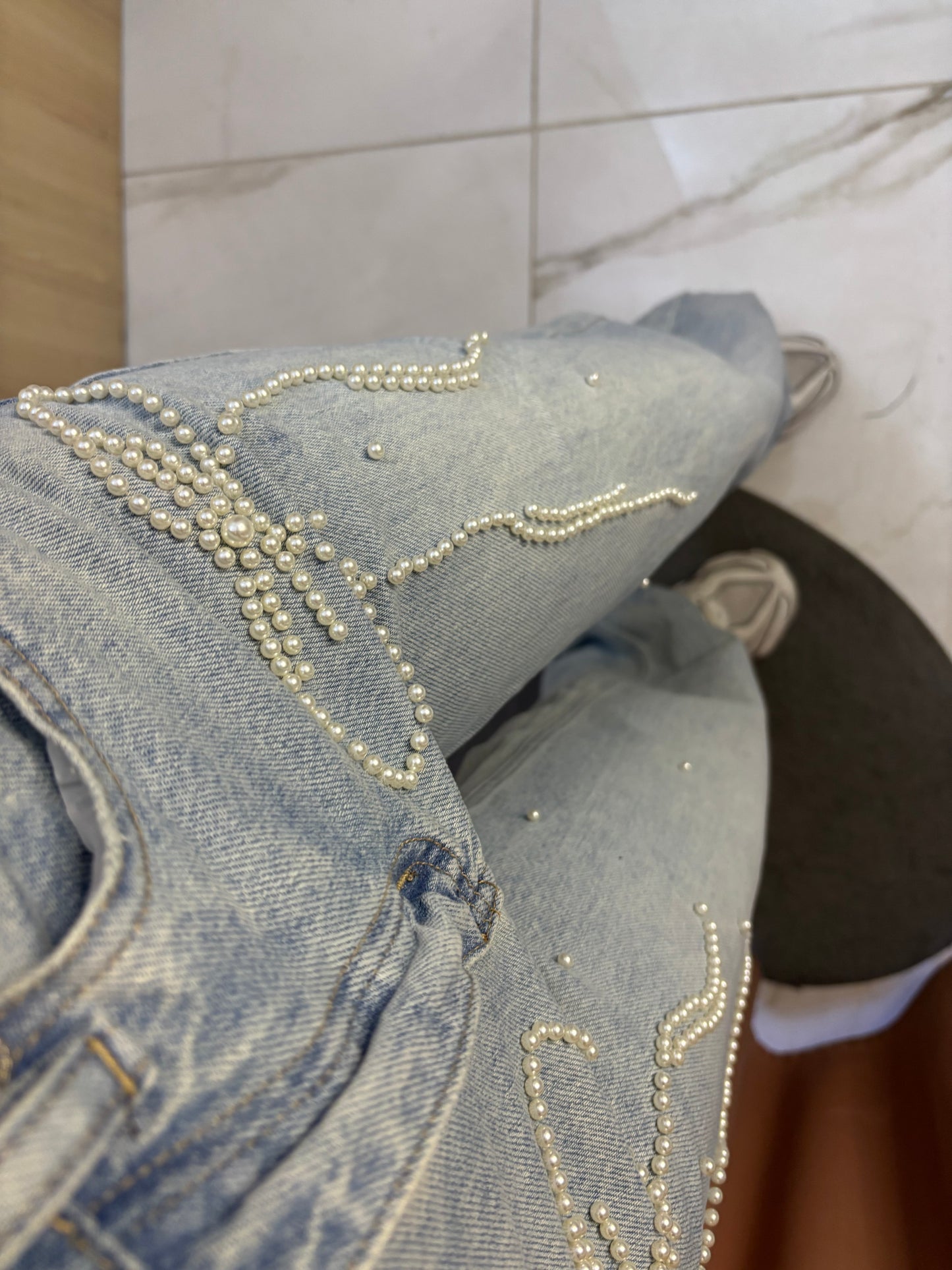 Jeans Fiocco Perle