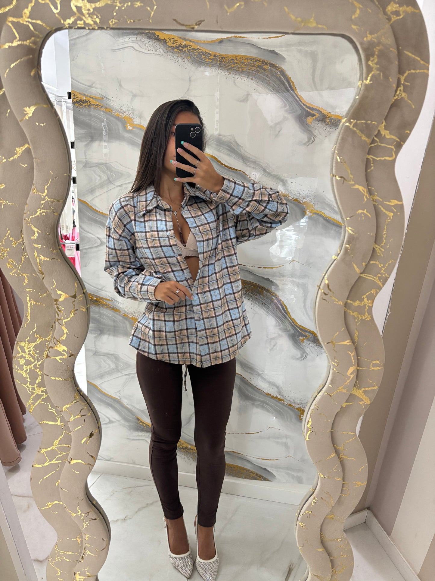 Camicia Corset Plaid