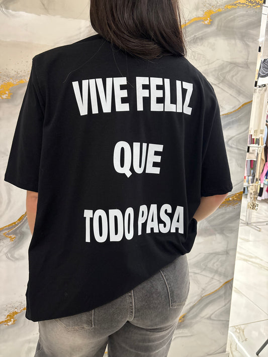 T-Shirt Scritta