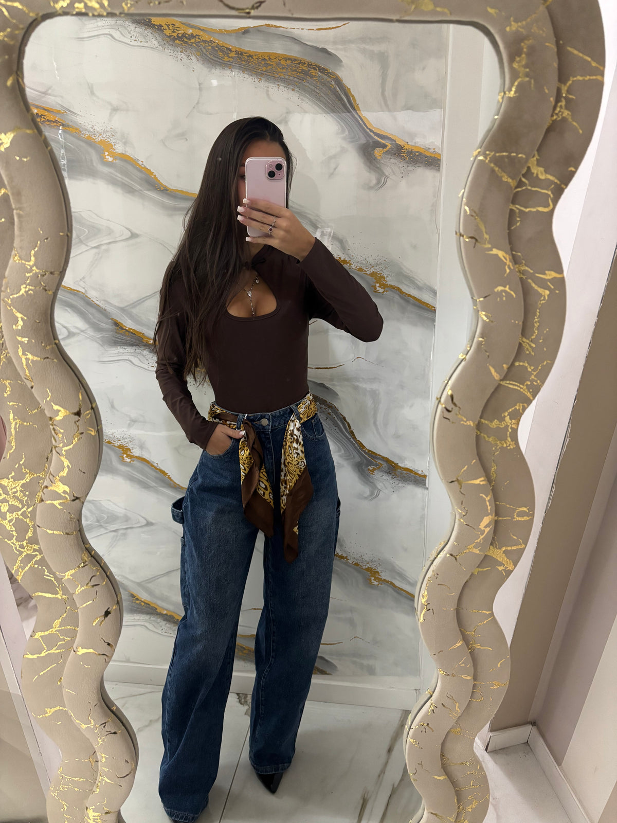 Jeans Foulard