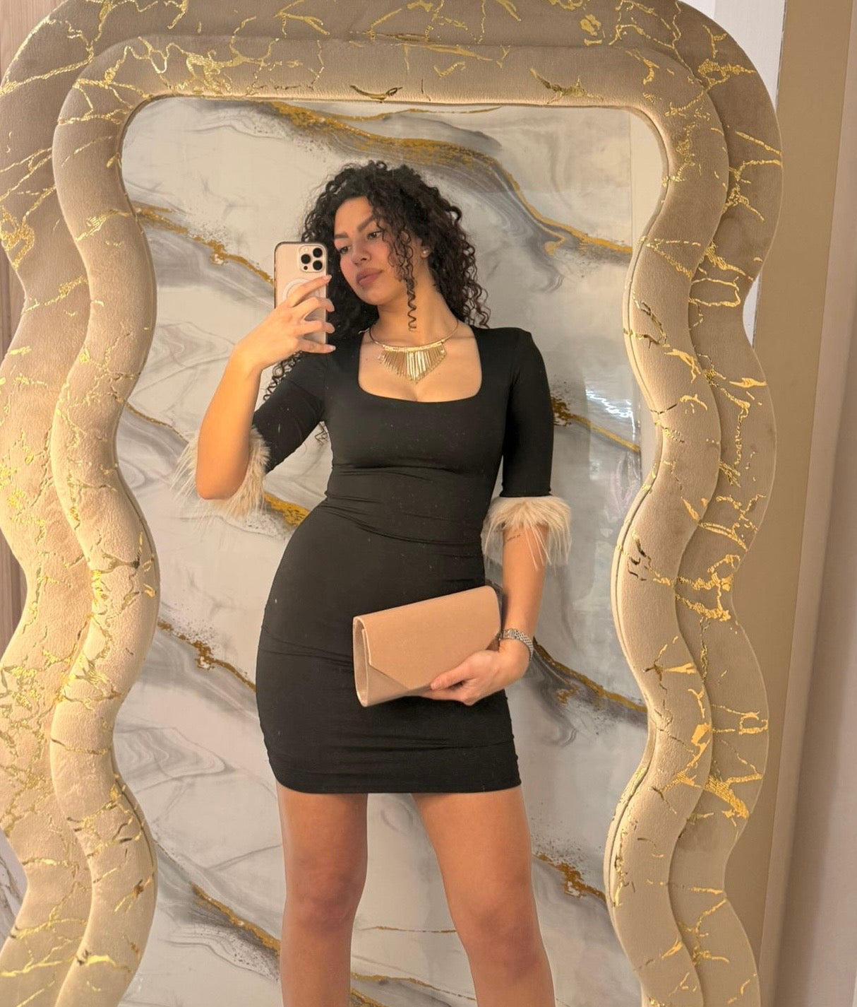 Mini Dress Piume