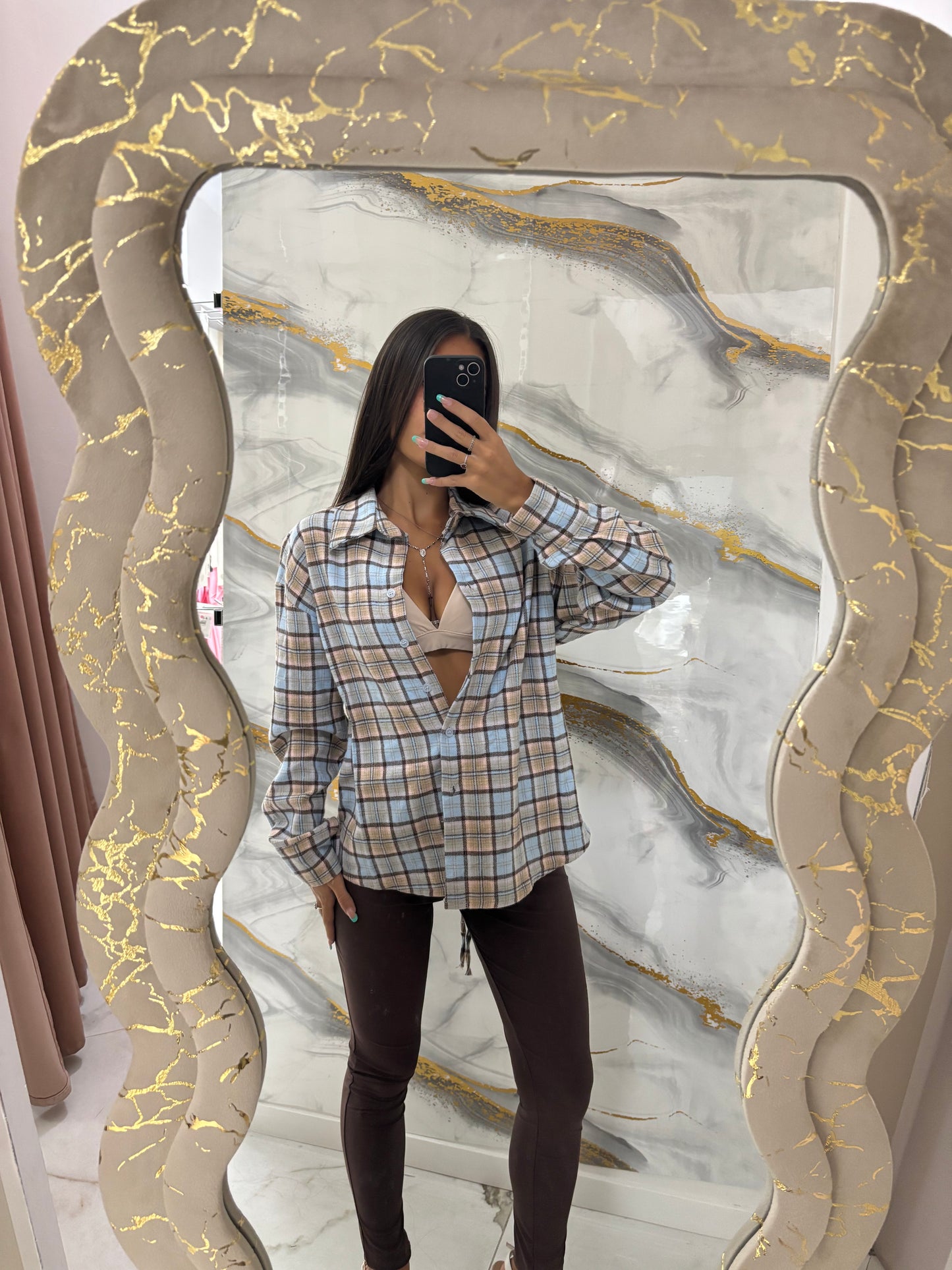 Camicia Corset Plaid