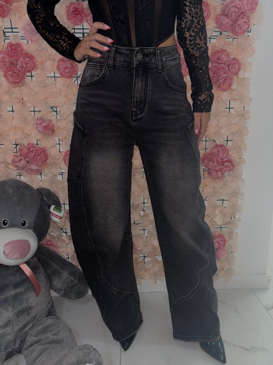 Jeans Ballon Purple